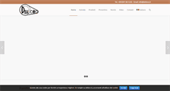 Desktop Screenshot of delloro.it