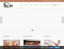 Tablet Screenshot of delloro.it